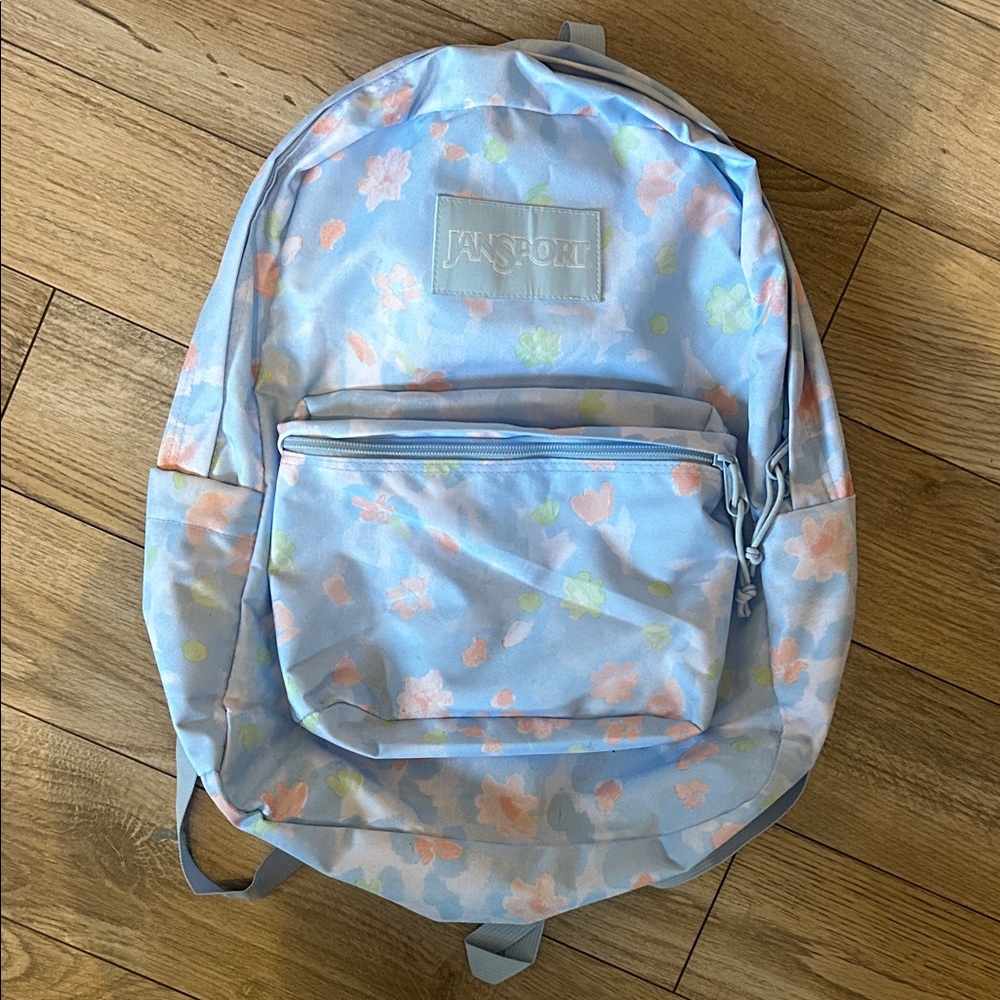Jansport Pastel Floral Backpack